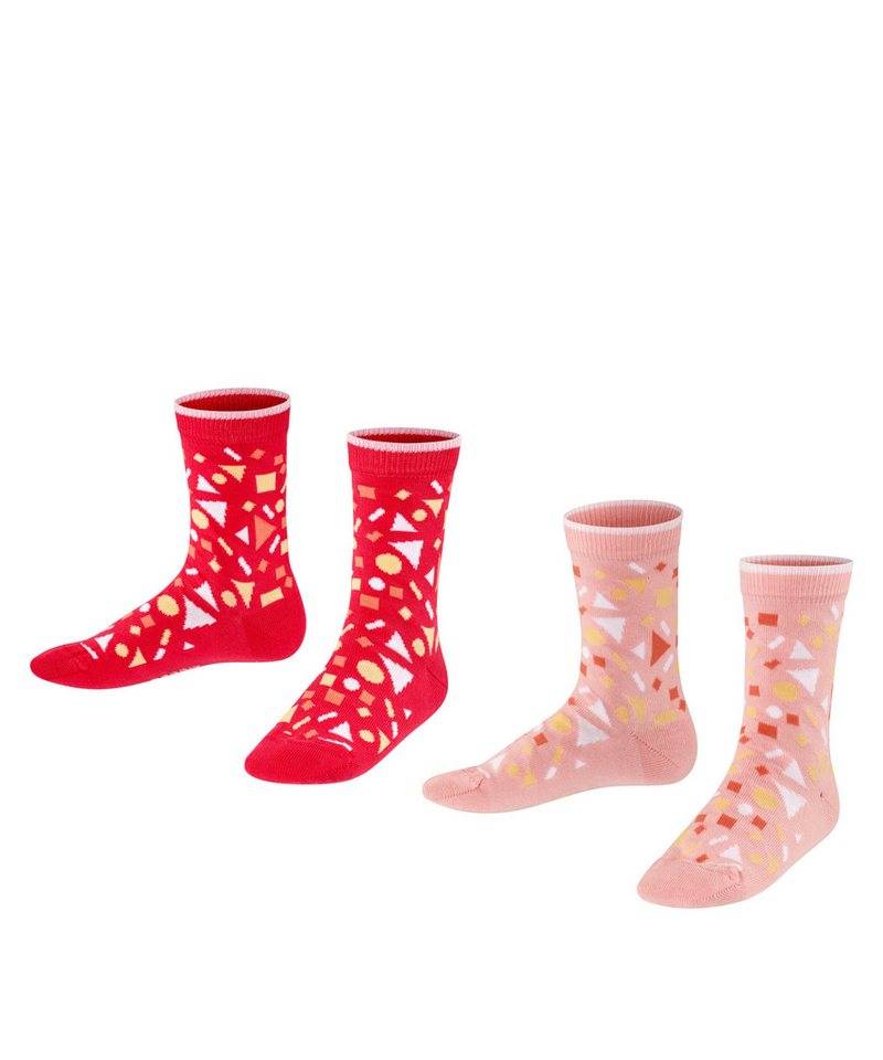Esprit Sneakersocken Pattern Mix 2-Pack (2-Paar) aus Biobaumwolle von Esprit