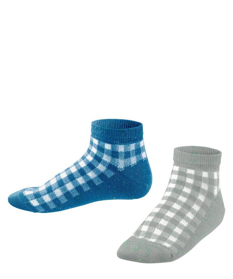 Esprit Sneakersocken Pixel Checks 2-Pack (2-Paar) mit Karo Muster von Esprit