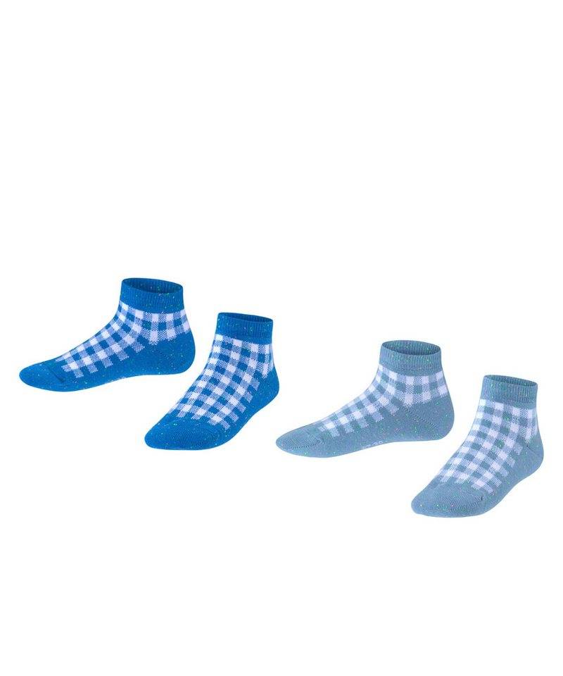 Esprit Sneakersocken Pixel Checks 2-Pack (2-Paar) mit Karo Muster von Esprit