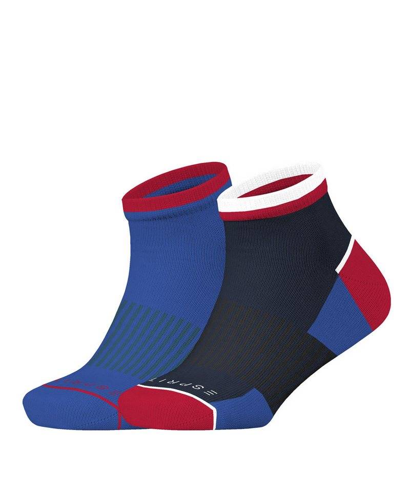 Esprit Sneakersocken Sport Rib 2-Pack (2-Paar) in hochwertiger Rippstruktur von Esprit