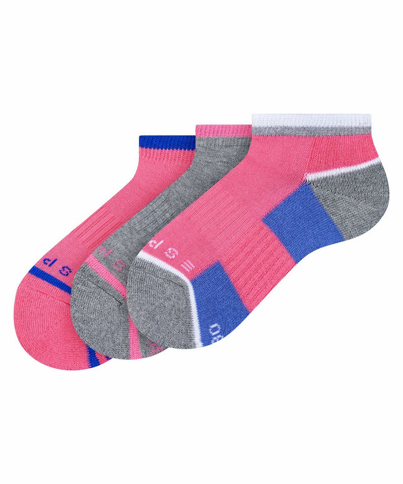 Esprit Sneakersocken Sport Rib 3-Pack (3-Paar) in hochwertiger Rippstruktur von Esprit