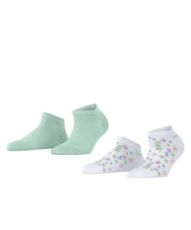 Esprit Sneakersocken Spring Flowers 2-Pack (2-Paar) von Esprit