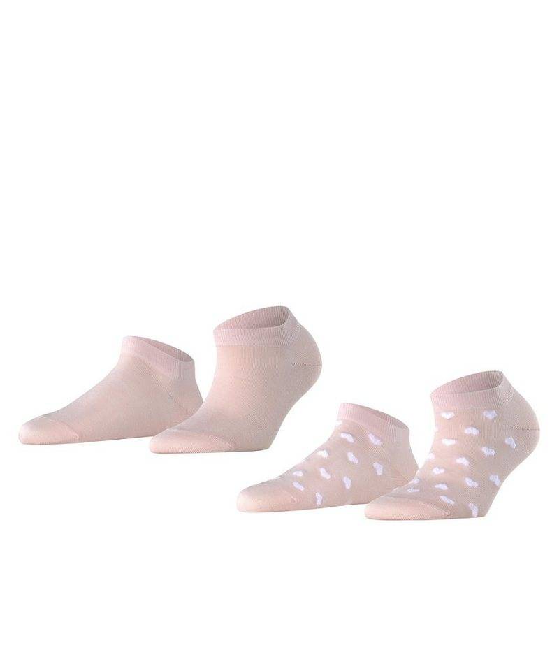 Esprit Sneakersocken Valentine Hearts 2-Pack (2-Paar) aus Biobaumwolle von Esprit