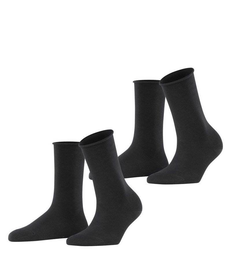 Esprit Socken Basic Pure 2-Pack (2-Paar) mit hohem Baumwollanteil von Esprit