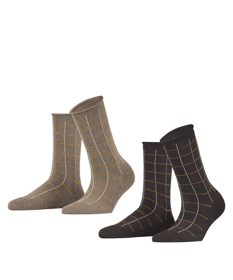 Esprit Socken Checks 2-Pack (2-Paar) mit Bio-Baumwolle Esprit Socken Checks 2-Pack (2-Paar) mit Bio-Baumwolle von Esprit