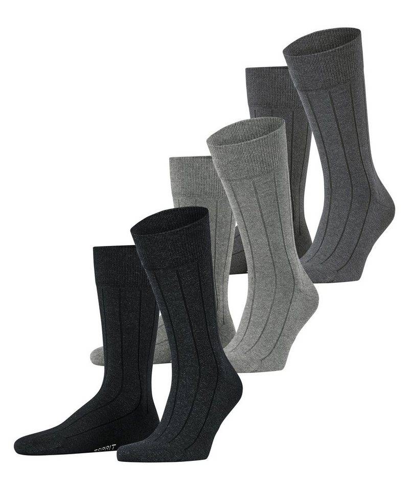Esprit Socken Christmas 3-Pack (3-Paar) mit hohem Baumwollanteil von Esprit