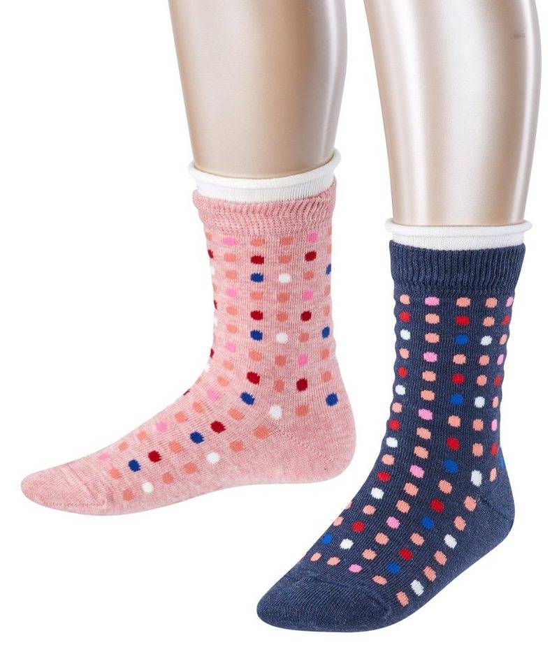 Esprit Socken Colour Dots 2-Pack (2-Paar) aus Baumwolle von Esprit