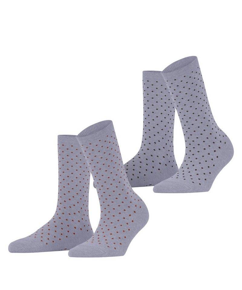 Esprit Socken Fine Dot 2-Pack (2-Paar) aus Biobaumwolle von Esprit