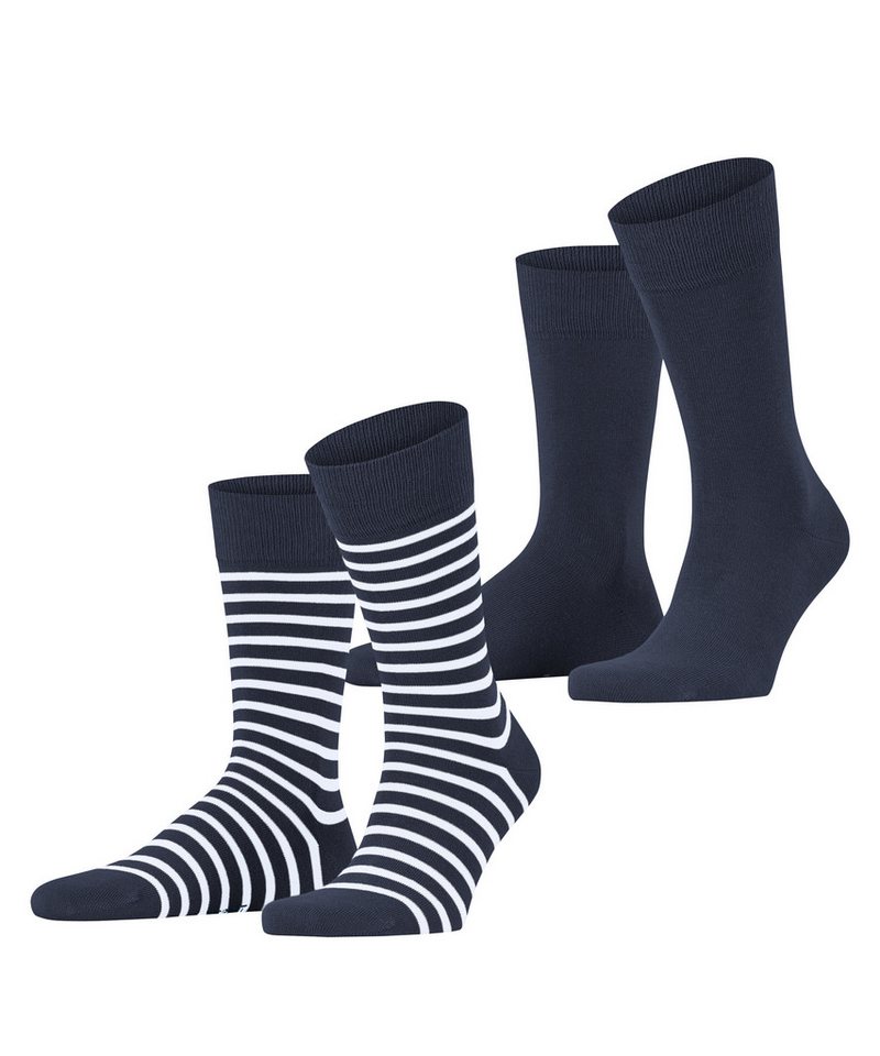 Esprit Socken Fine Stripe 2-Pack (2-Paar) aus Biobaumwolle von Esprit