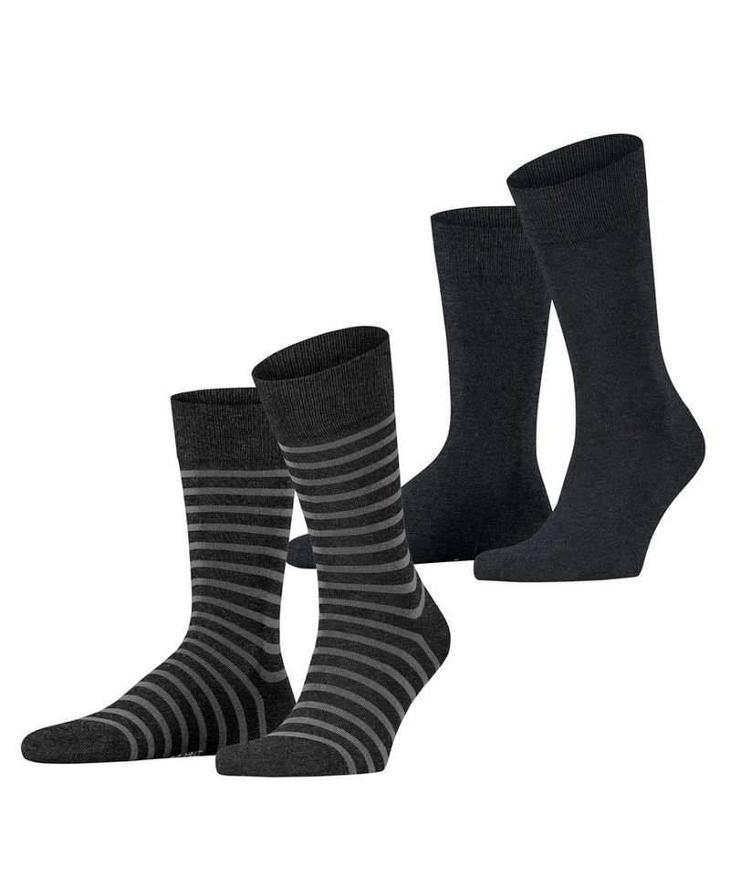 Esprit Socken Fine Stripe 2-Pack (2-Paar) aus Biobaumwolle von Esprit