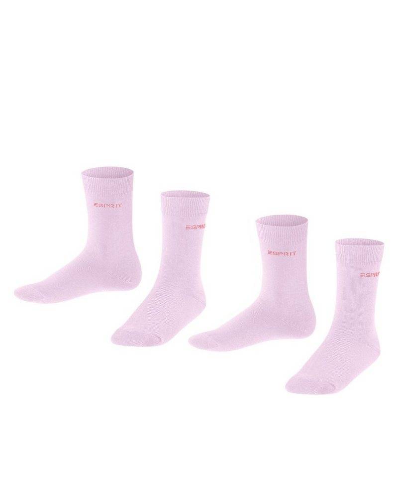 Esprit Socken Foot Logo 2-Pack (2-Paar) ein unbeschwerter Tragekomfort von Esprit