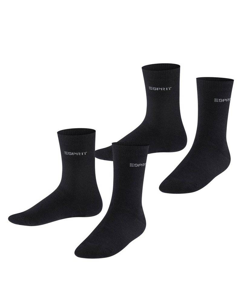 Esprit Socken Foot Logo 2-Pack (2-Paar) ein unbeschwerter Tragekomfort von Esprit