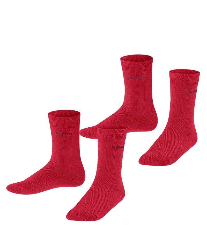 Esprit Socken Foot Logo 2-Pack (2-Paar) ein unbeschwerter Tragekomfort von Esprit