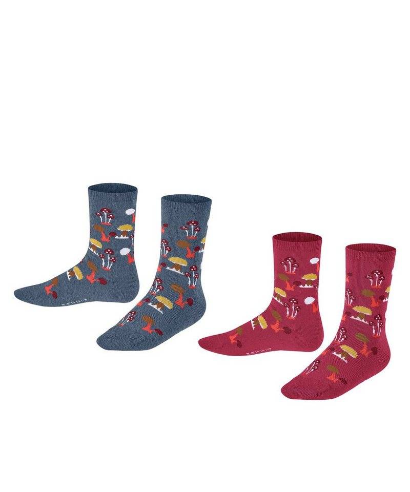 Esprit Socken Fungus 2-Pack (2-Paar) mit Bio-Baumwolle von Esprit