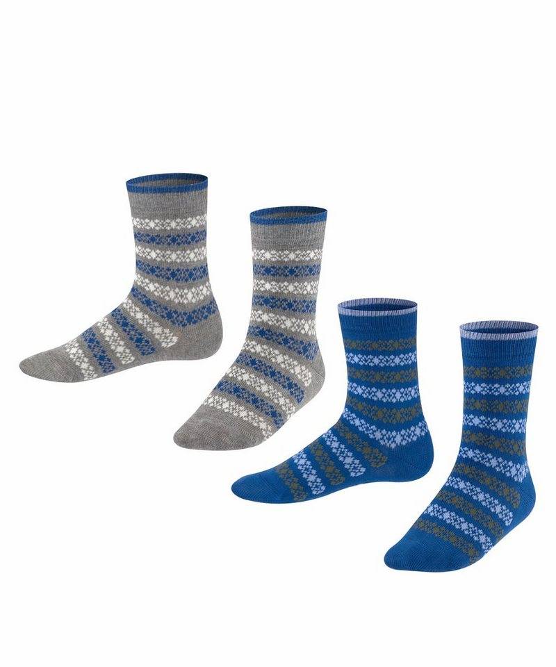 Esprit Socken Geo Pattern 2-Pack (2-Paar) aus Biobaumwolle von Esprit