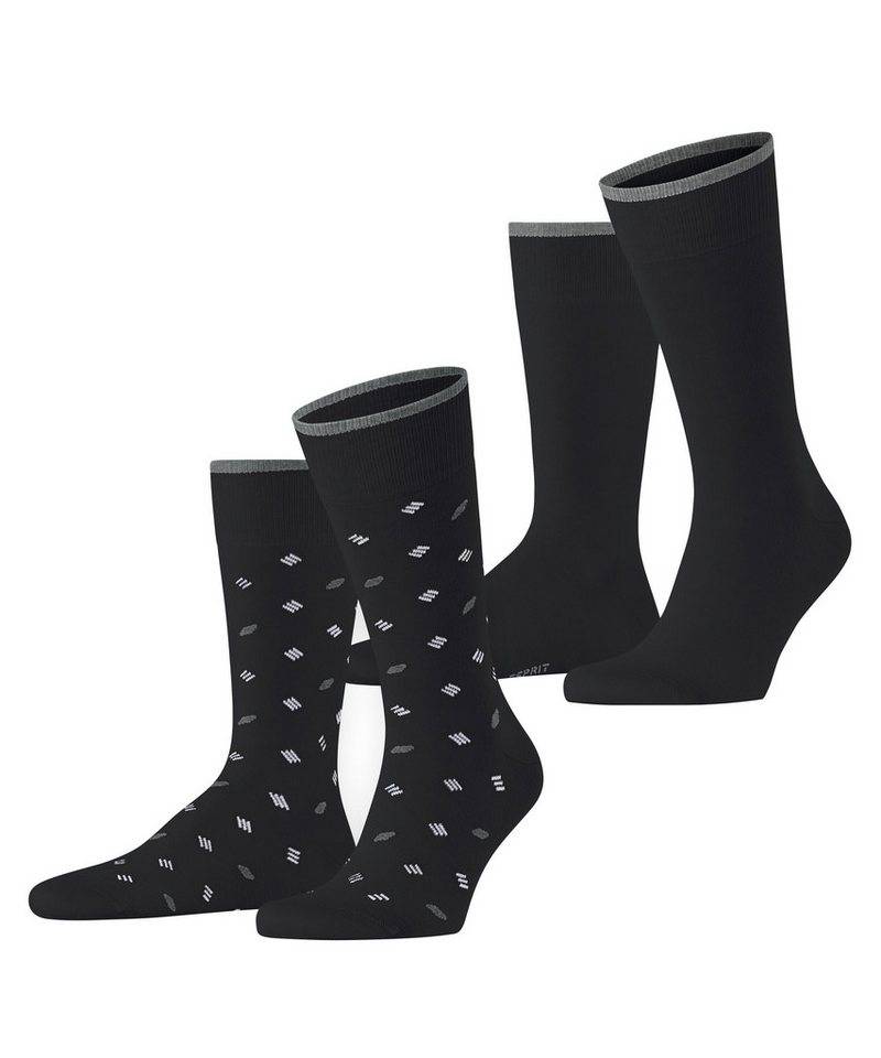 Esprit Socken Monogramm 2-Pack (2-Paar) von Esprit