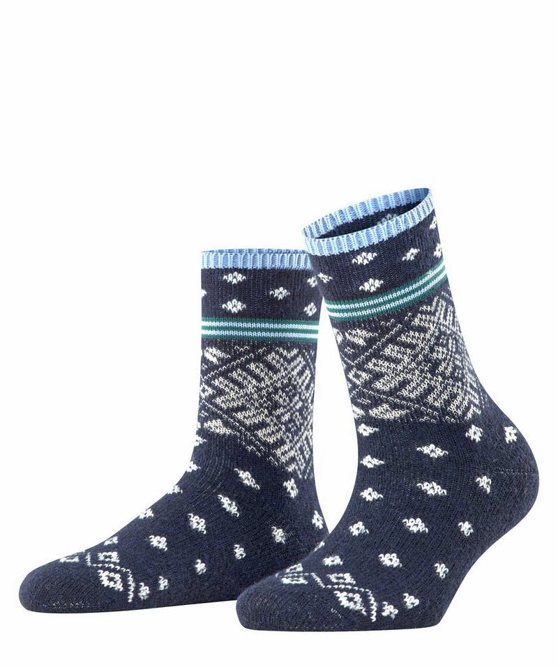 Esprit Socken Norwegian Stripe (1-Paar) aus Baumwolle-Wolle-Mischung von Esprit