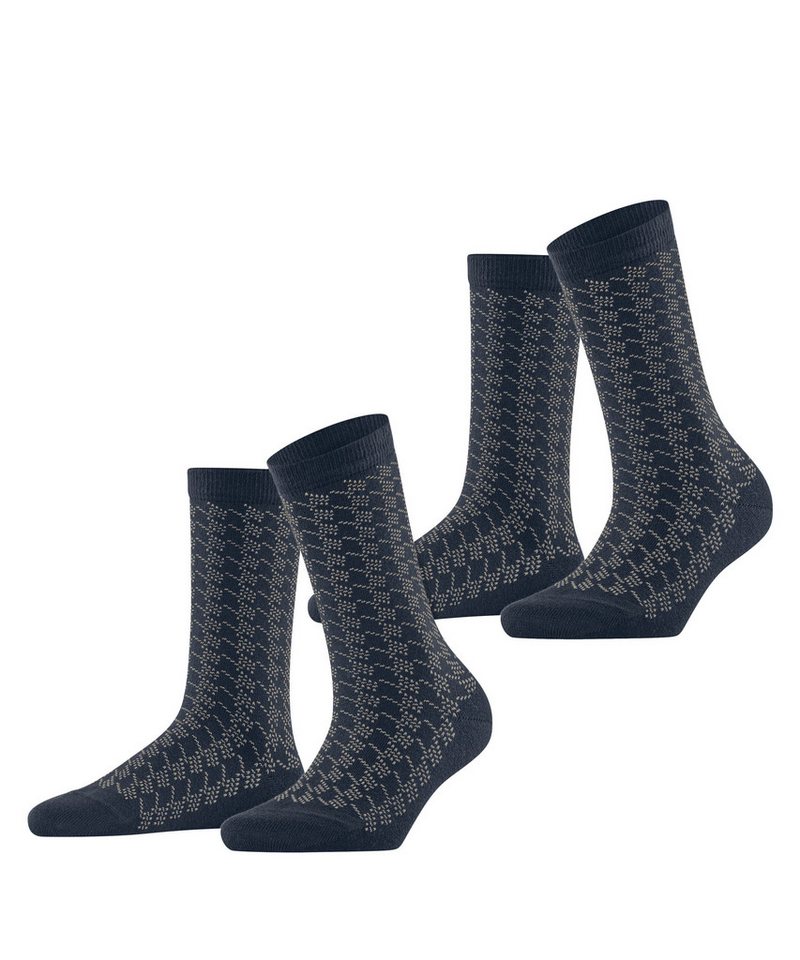 Esprit Socken Pepita Pattern 2-Pack (2-Paar) von Esprit