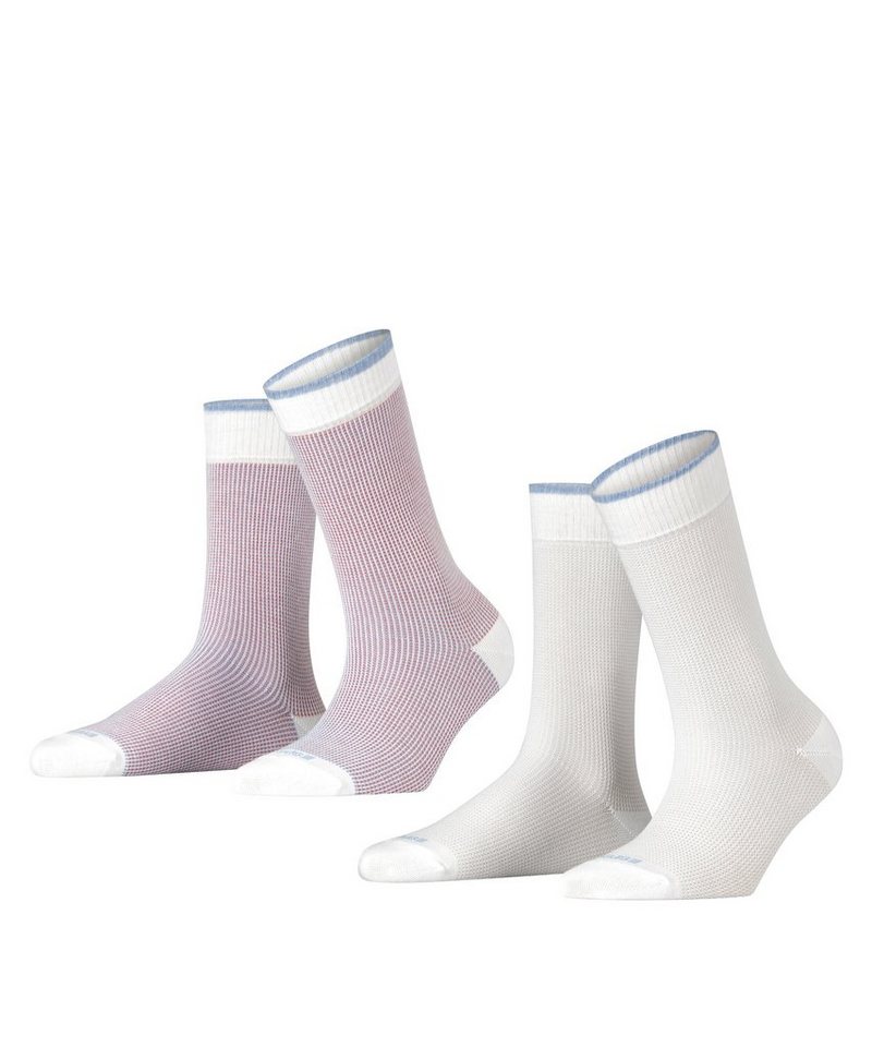 Esprit Socken Refined Piqué 2-Pack (2-Paar) aus Biobaumwolle von Esprit