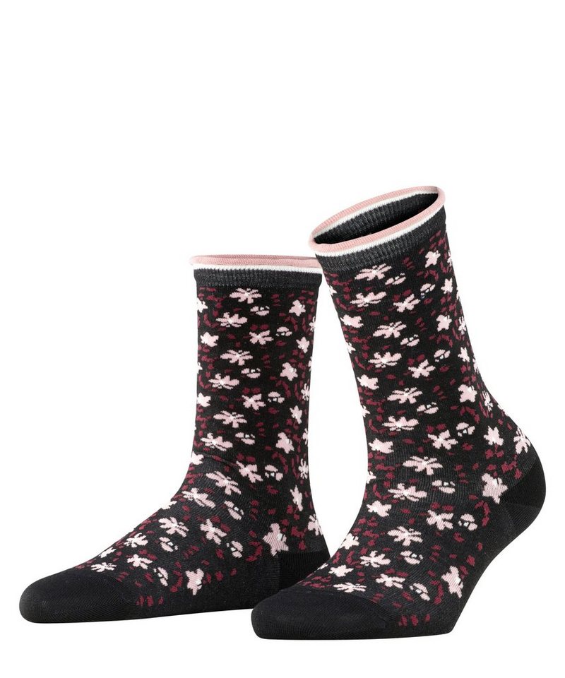 Esprit Socken Romantic Flower (1-Paar) mit Blumenmuster von Esprit