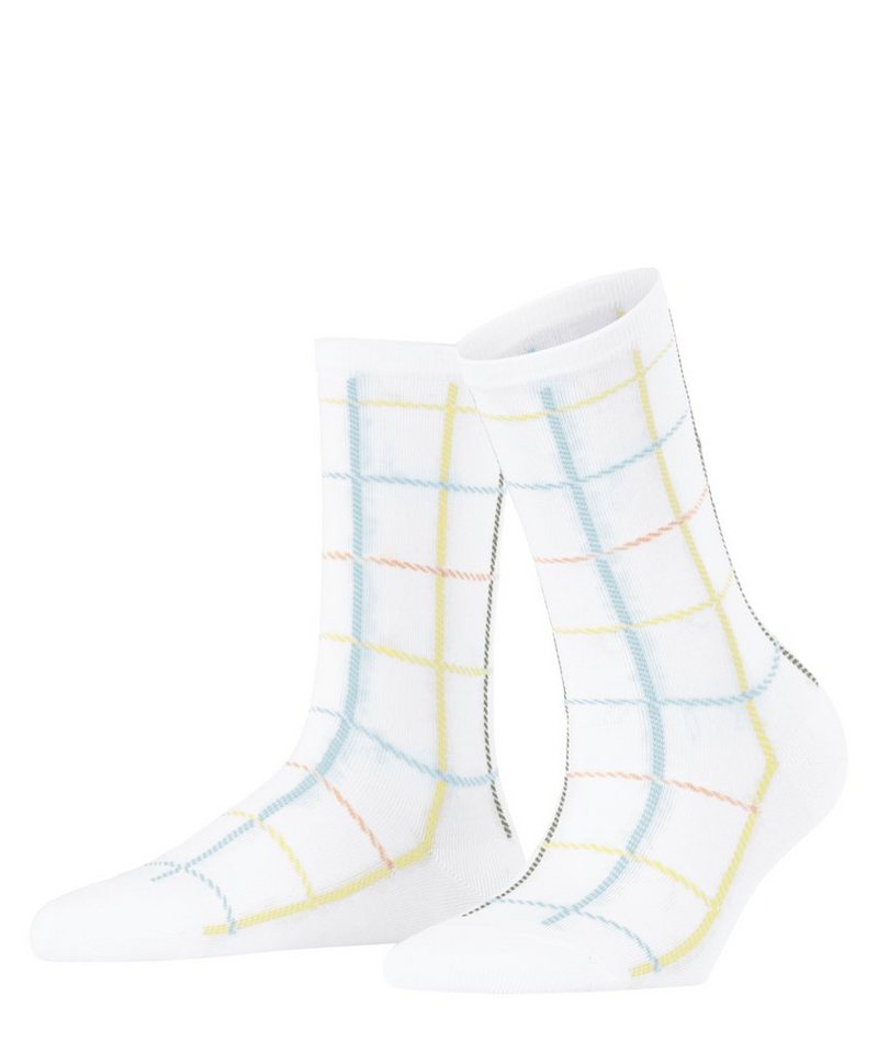 Esprit Socken Summer Check (1-Paar) mit Bio-Baumwolle von Esprit