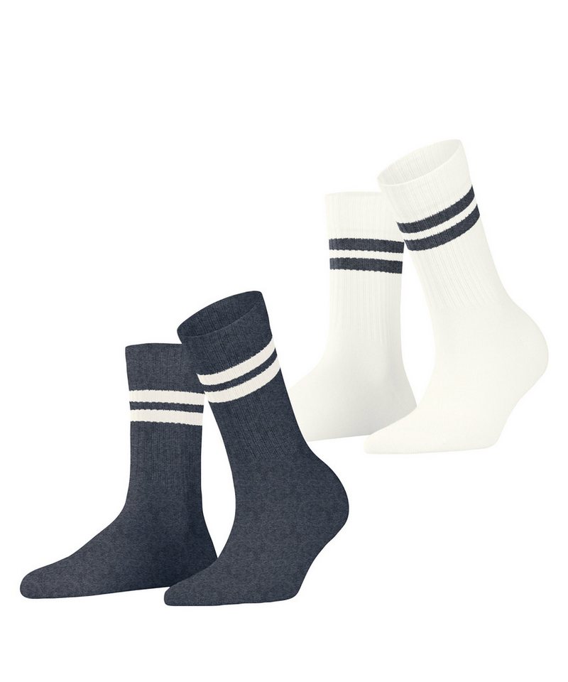 Esprit Socken Tennis Stripe 2-Pack (2-Paar) aus Biobaumwolle von Esprit