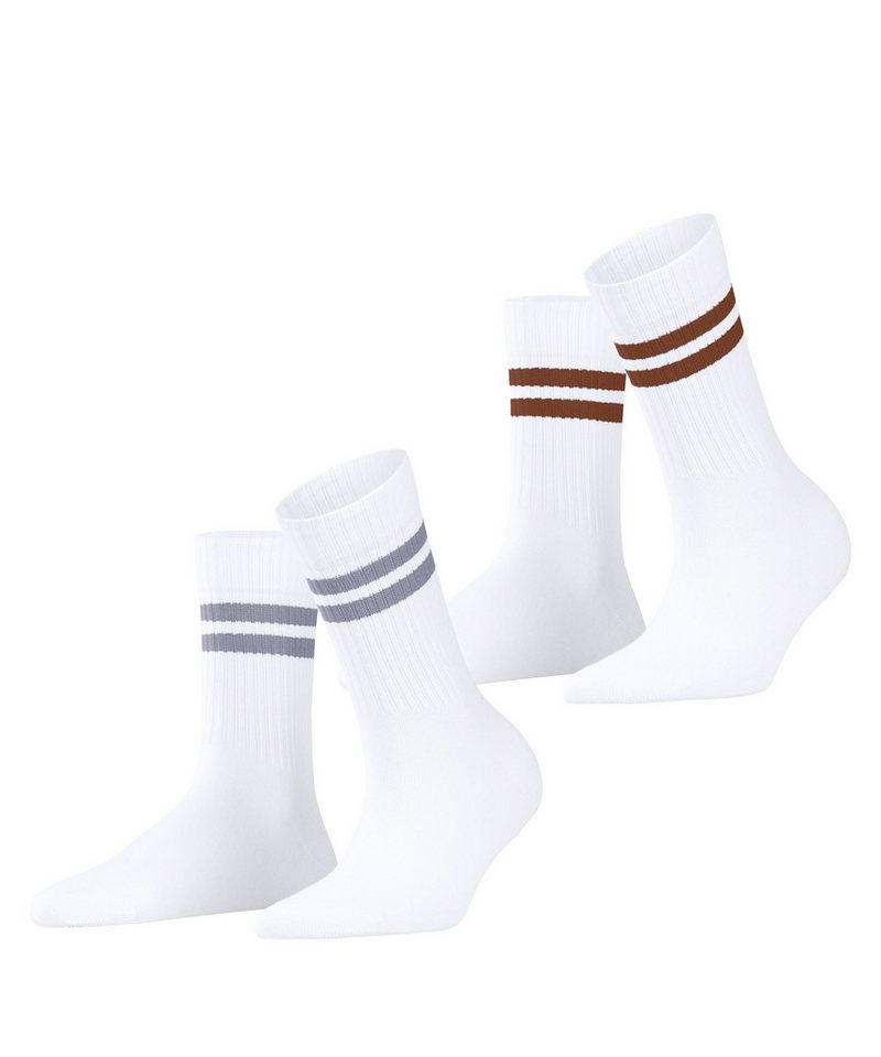 Esprit Socken Tennis Stripe 2-Pack (2-Paar) aus Biobaumwolle von Esprit