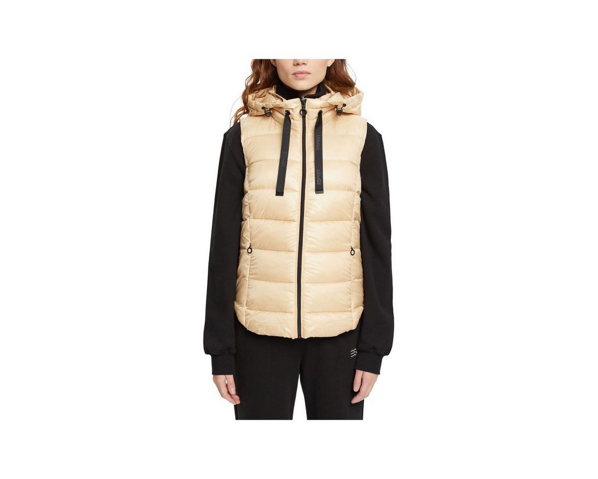 Esprit Softshellweste Weste für Damen in beige (1-tlg) von Esprit