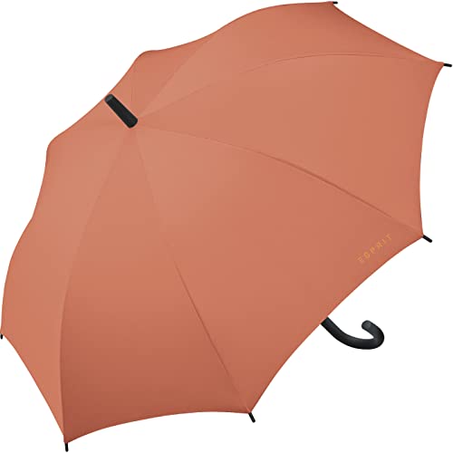Esprit - Stockschirm, automatisch, für Damen, lang, AC Größe 86 cm, Aprikose, 105 cm, Orange, 105 cm Esprit - Stockschirm, automatisch, für Damen, lang, AC Größe 86 cm, Aprikose, 105 cm, Orange, 105 cm von ESPRIT