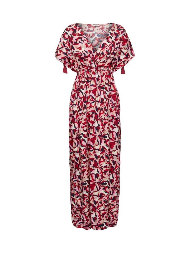 Esprit Strandkleid Maxi-Strandkleid mit floralem Muster von Esprit