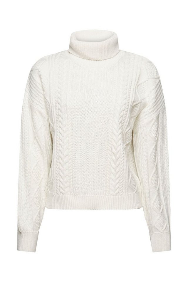Esprit Sweatjacke Rollkragenpullover Esprit creme Esprit Sweatjacke Rollkragenpullover Esprit creme von Esprit