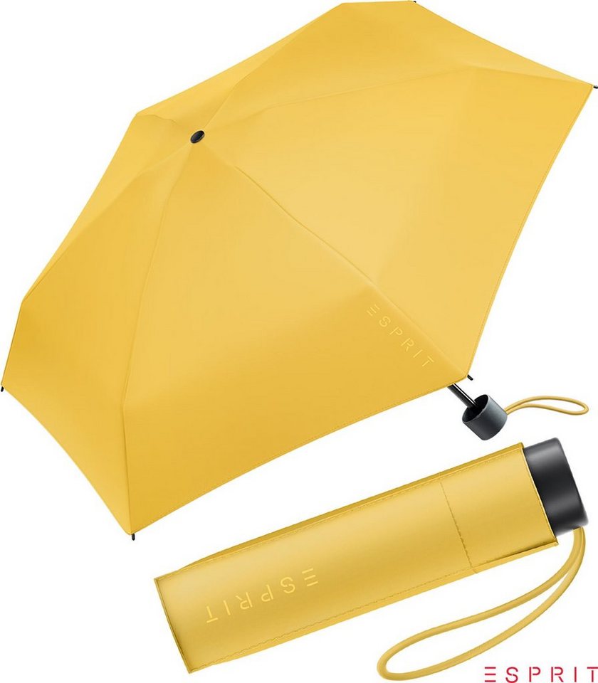 Esprit Taschenregenschirm Super Mini Damen Petito HW 2022 - mimosa, winzig klein, in den neuen Trendfarben Esprit Taschenregenschirm Super Mini Damen Petito HW 2022 - mimosa, winzig klein, in den neuen Trendfarben von Esprit