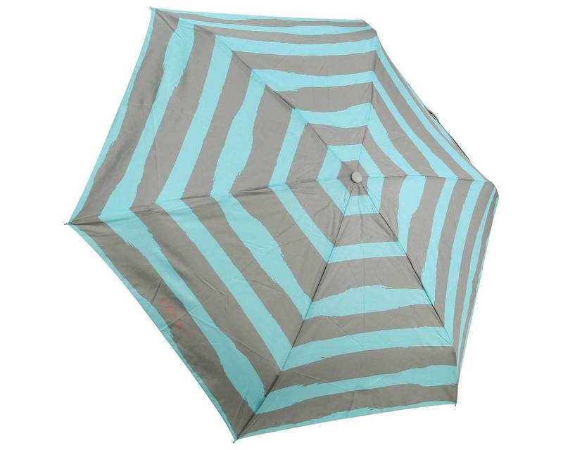 Esprit Taschenregenschirm Taschenschirm Regenschirm Damenschirm Petito Beach Stripes von Esprit
