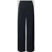 Esprit Wide Leg Stoffhose mit fixierten Bügelfalten in Black, Größe XXL Esprit Wide Leg Stoffhose mit fixierten Bügelfalten in Black, Größe XXL von Esprit