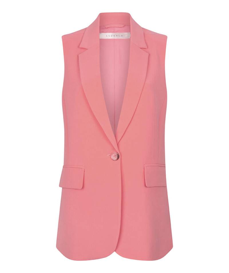 Esqualo - Ärmelloser Blazer rot - Gr. - 40 von Esqualo