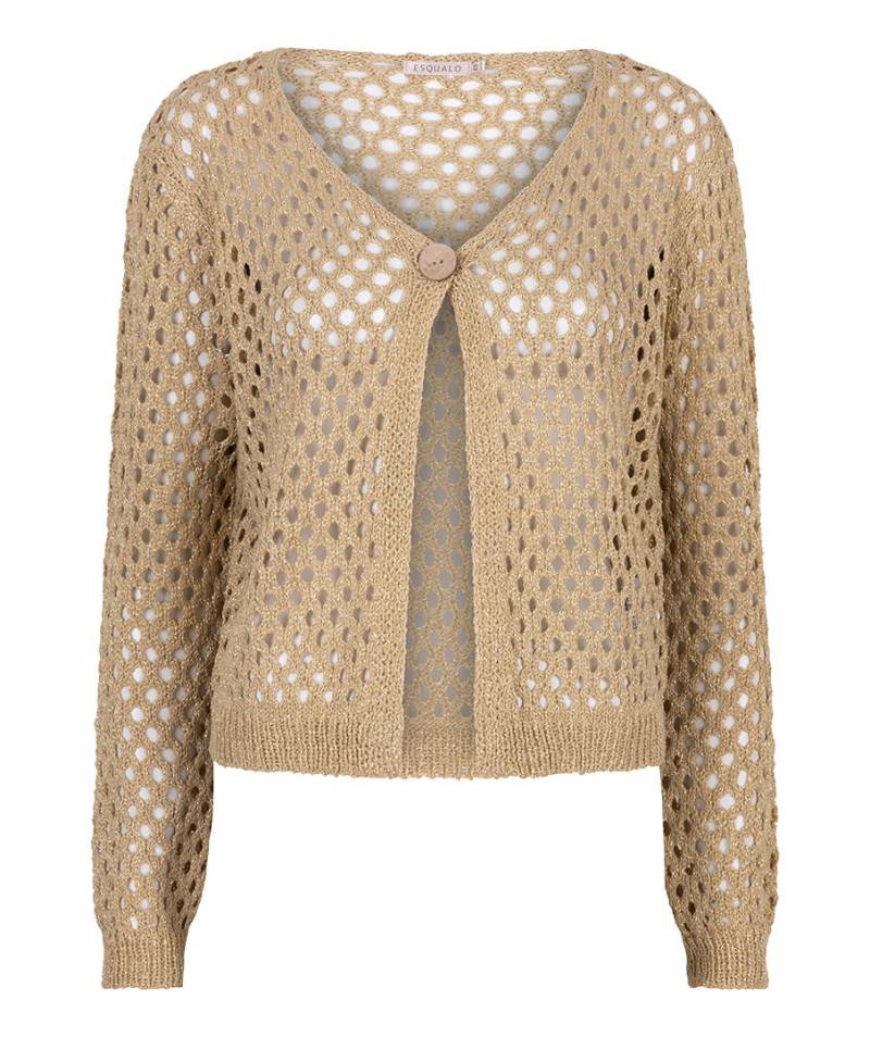 Esqualo - Strick-Cardigan beige - Gr. - S von Esqualo