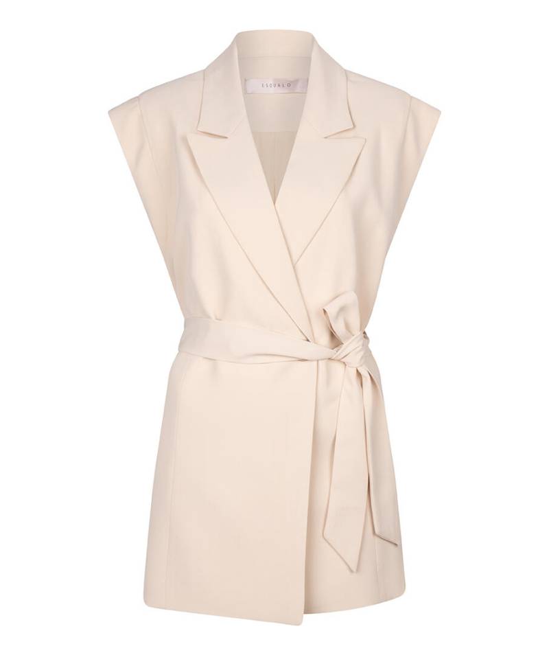 Esqualo - Weste city twill beige - Gr. - 38 von Esqualo