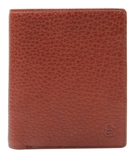 Esquire Geldbörse Bison Horizontal Wallet Cognac Hellbraun von Esquire