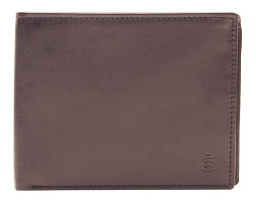 Esquire Geldbörse Madrid Wallet Brown Dunkelbraun von Esquire