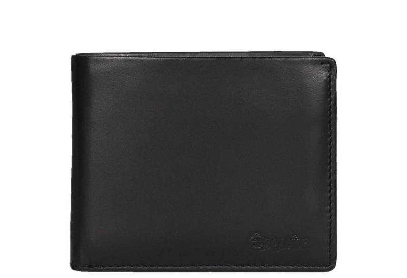 Esquire Geldbörse New Silk - Geldbörse 9cc 11 cm CARDSAFE (black) von Esquire