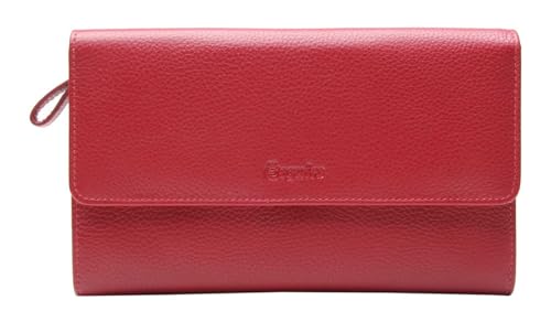 Esquire Geldbörse Primavera Wallet Red rot von Esquire