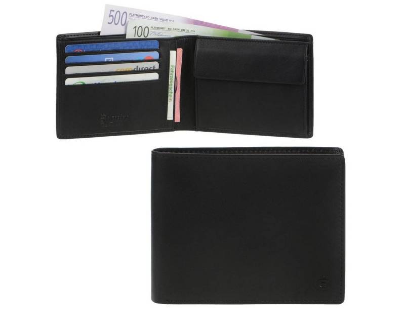 Esquire Geldbörse Slim, Portemonnaie, Lederbörse, Herrenbörse dünn flach von Esquire