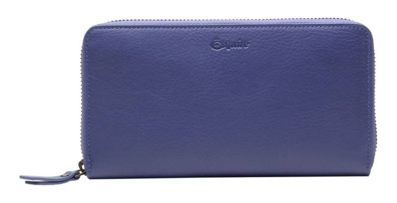 Esquire Geldbörse Zip Around Wallet, aus echtem Leder mit RFID-Blocker Schutz von Esquire