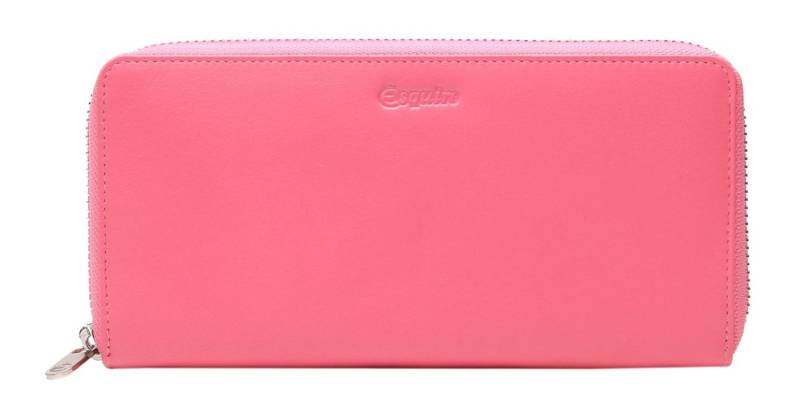 Esquire Geldbörse Zip Around Wallet, aus echtem Leder mit RFID-Blocker Schutz von Esquire