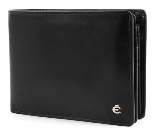 Esquire Wallet 22824900 Black 00 12 x 9 cm Hombre von Esquire