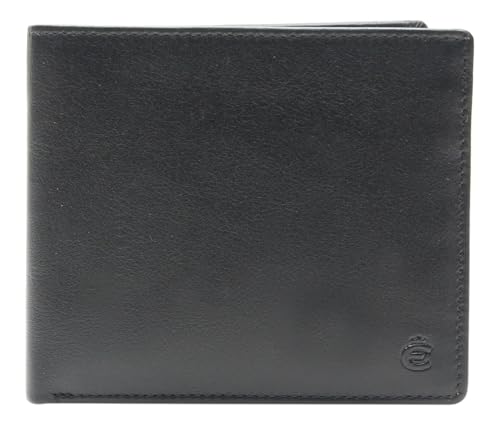 Esquire Logo - Geldbörse 8cc 12 cm RFID CARDSAFE black von Esquire