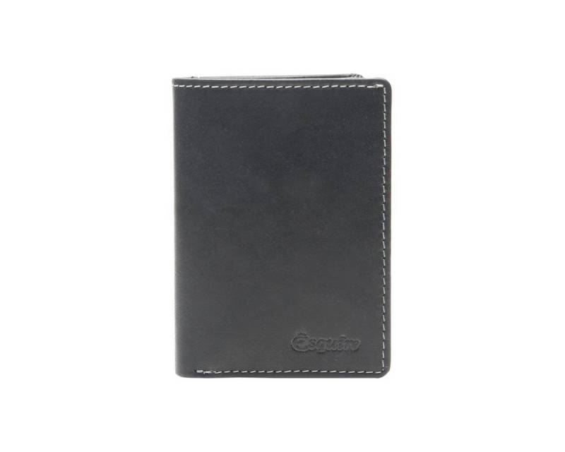 Esquire Mini Geldbörse Brieftasche für Herren in schwarz (1-tlg) von Esquire
