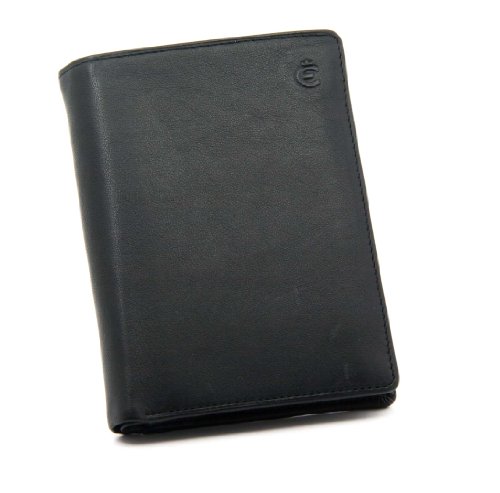 Esquire Münzbörse Logo Hochformatbörse Schwarz 048410 von Esquire