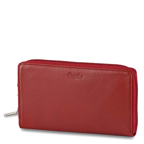 Esquire New Silk Geldbörse Leder 19 cm von Esquire