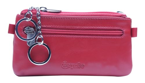 Esquire New Silk Key Case Red von Esquire